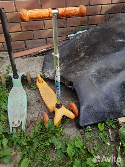 Самокат детский трехколесный