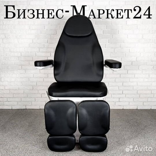 Педикюрное кресло Adel Black, 3 мотора DL-2937