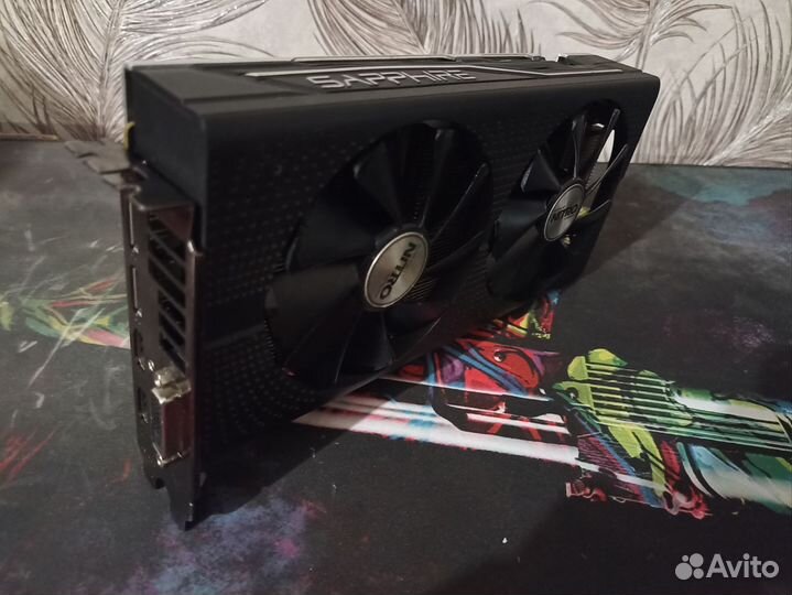 Видеокарта Sapphire nitro RX570 8GB