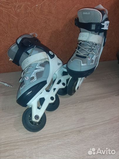 Роликовые коньки детские раздвижные