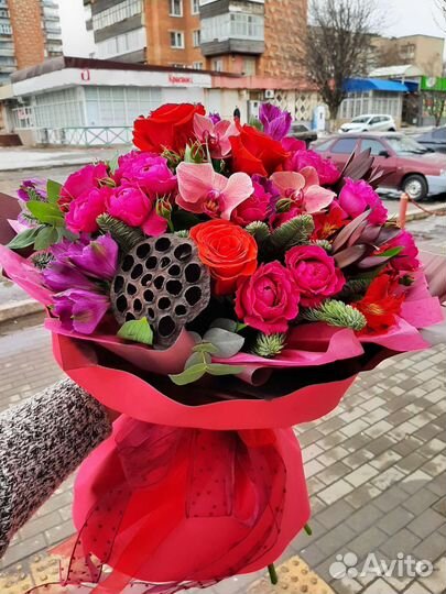 Цветы розы и букеты с доставкой