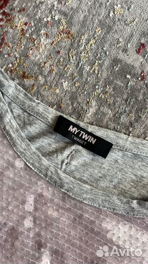 Футболка женская Twinset My twin с пайетками
