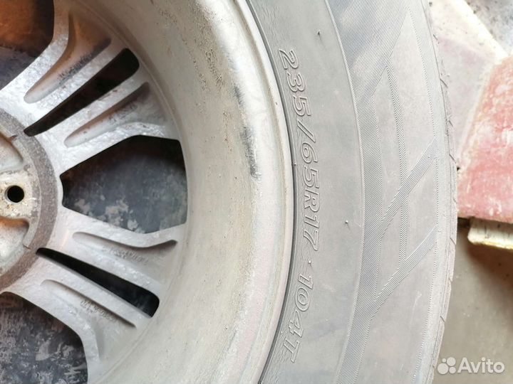 Колеса r17 santafe заводские
