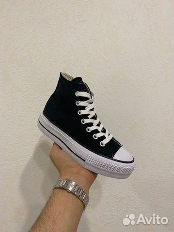 Кеды Converse Chuck Taylor на высокой подошве