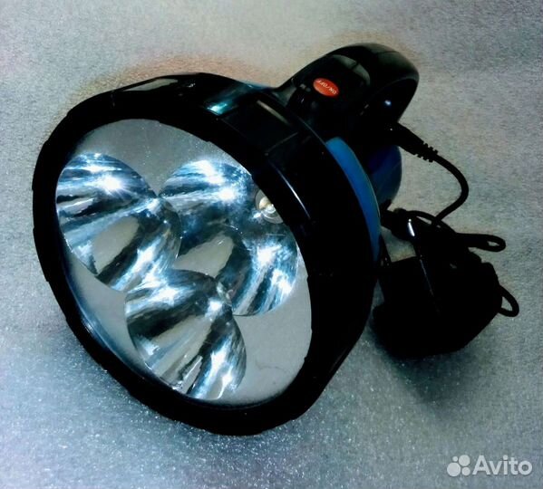 Фонарь аккум. светодиодный