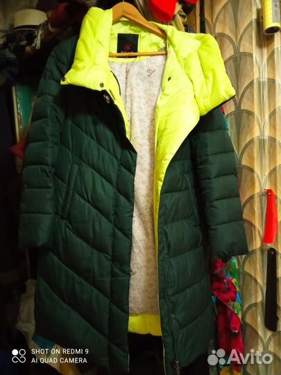 Пуховик зимний женский 42-44 теплый