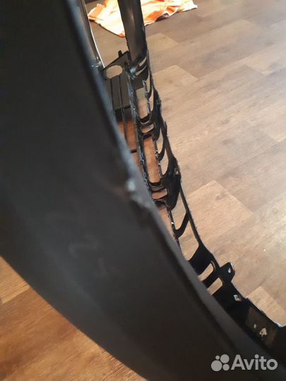 Нижняя часть переднего бампера (структурная черна)