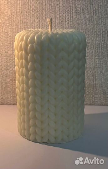 Новогодние свечки «вязанные»