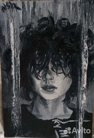 Suga from BTS картина маслом