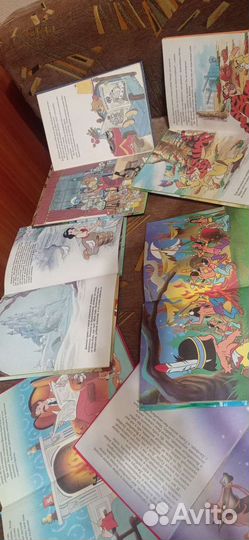 Книги детские WAlt Gisney (добрые)