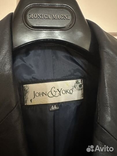 Кожаная куртка натуральная кожа 48