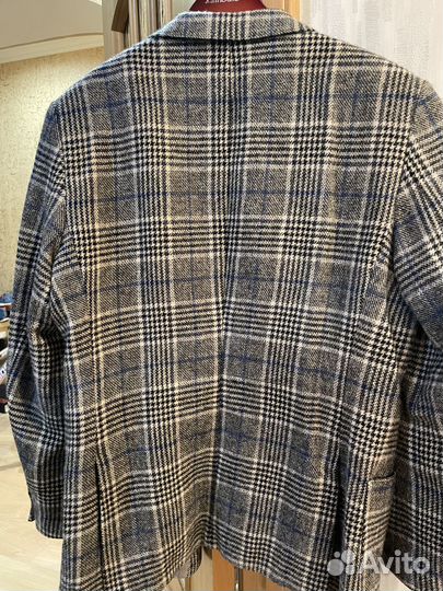 Винтажный пиджак шерсть Италия