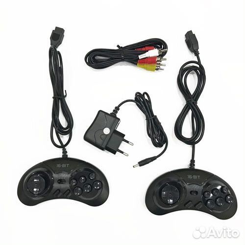 Sega Super Drive 2 alladin (166-in-1) Black