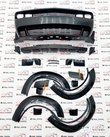 Бампер + расширители Demon Dodge Challenger 10-14