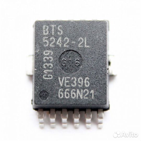 Микросхема BTS5242-2L BTS5242 bts52422l hsop12