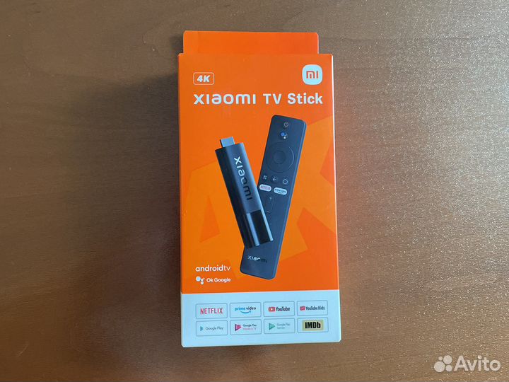 Андроид тв приставка Mi TV Stick 4K