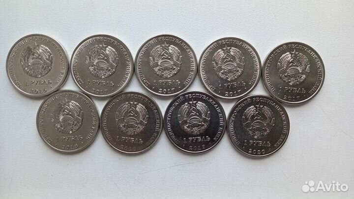 Монеты серии Космос Казахстан Приднестровье РФ