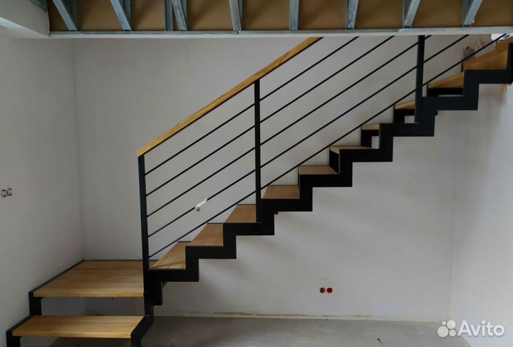 Облицовка бетонных лестниц