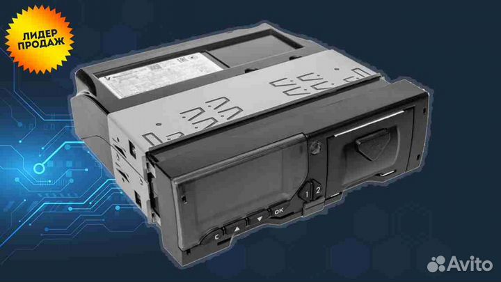 Тахограф Меркурий та001 с чипом нкм.С активацией