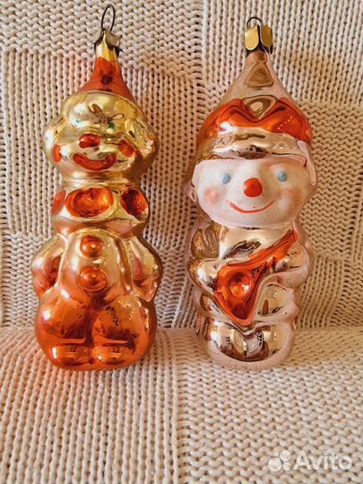 Елочные игрушки ссср.Разные