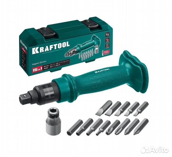 Отвертка ударно-поворотная kraftool ID-15