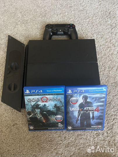 Sony PS4 + 2 Эксклюзива + Джойстик + Подставка
