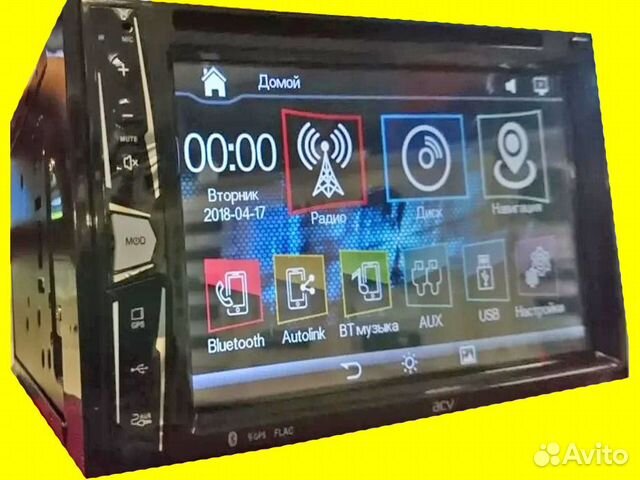 2-диновый Мультимедия проигрыватель ACV AVD-6600