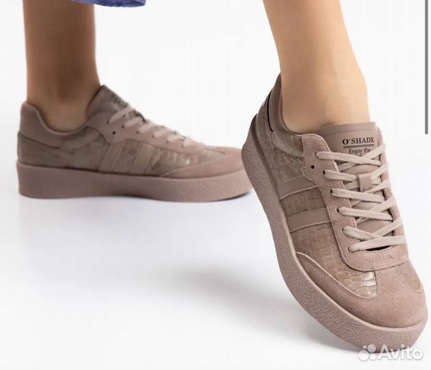 Кеды женские натуральная кожа O'shade 36-37 размер