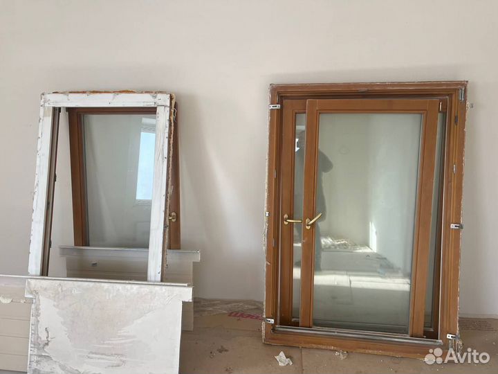 Балконная дверь, окна, балконные наружные рамы