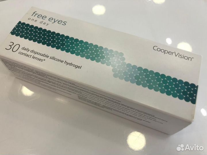 Контактные линзы -5.75 1DAY Cooper Vision Clariti