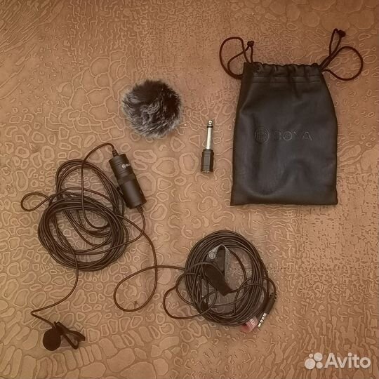 Микрофон петличный boya by-m1