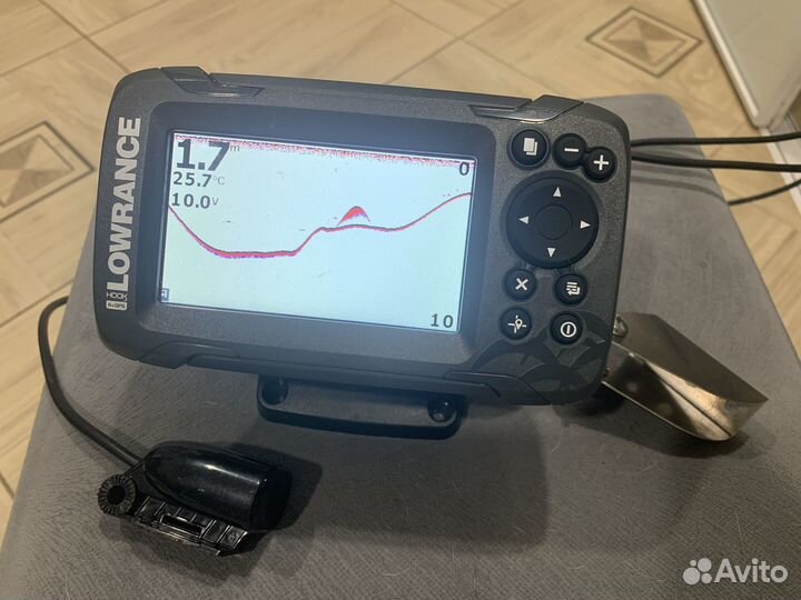 Эхолот lowrance hook 2-4x gps