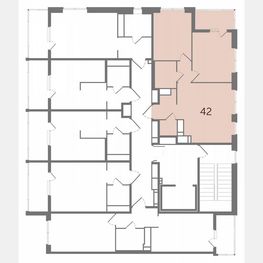 2-к. квартира, 58,8 м², 8/10 эт.