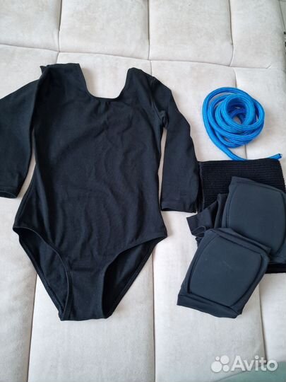 Купальник для танцев черный