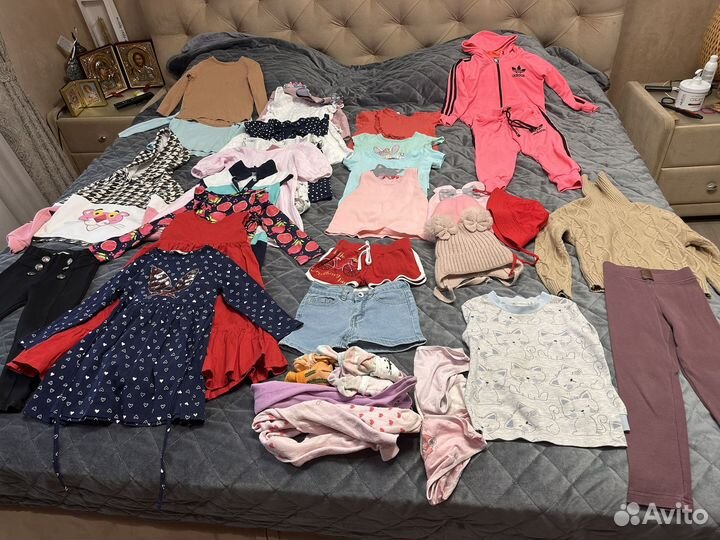 Вещи на девочку пакетом 98, 104,110