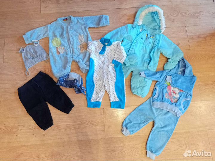 Вещи пакетом до года