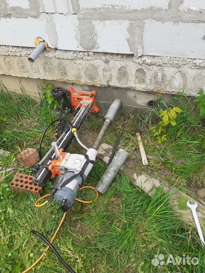 Алмазное бурение сверление отверстий