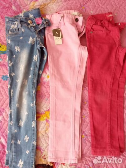 Джинсы девочке