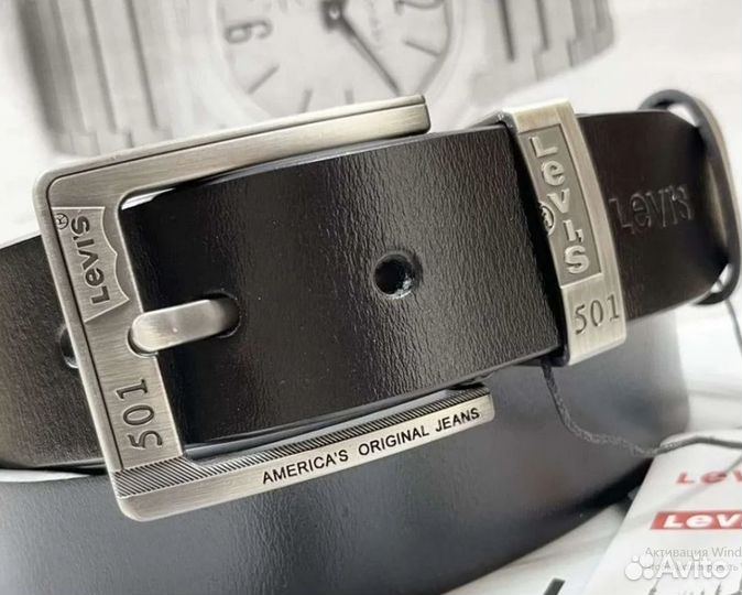 Мужской ремень levis