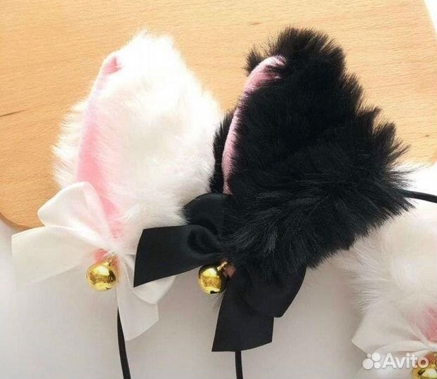 Ободок ушки кошки - аниме кошачьи ушки