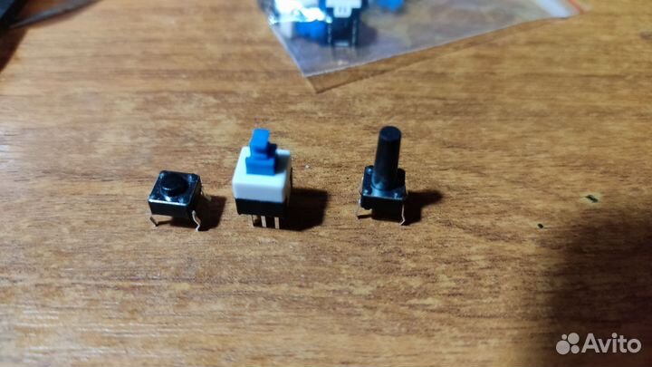 Кнопочные микро выключатели 10 видов