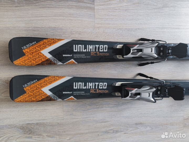 Горные лыжи 163 Volkl Unlimited AC3 motion