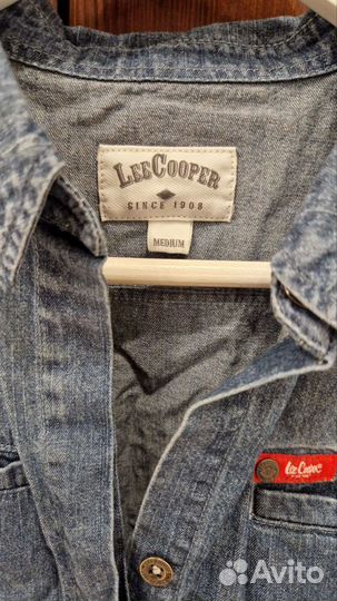 Джинсовое платье-рубашка LeeCooper