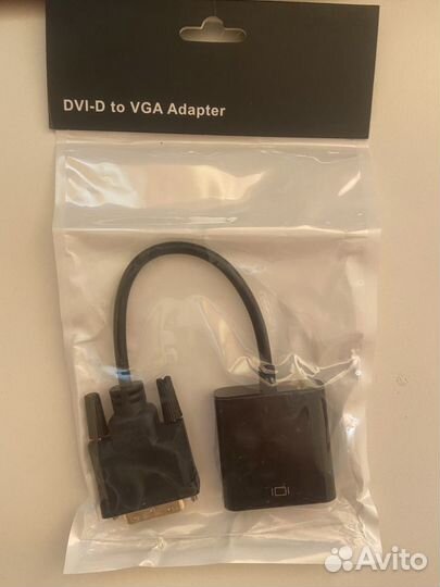 Переходник DVI-D - VGA