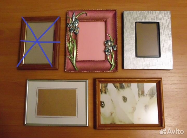 Рамки с фотографиями и без