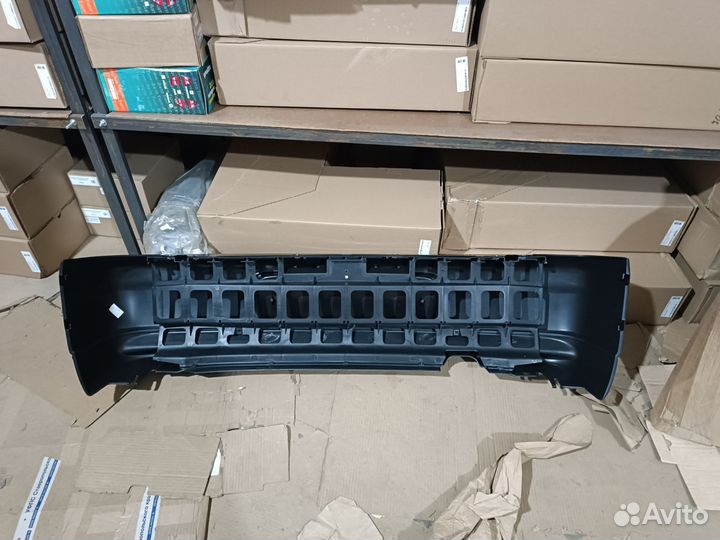 Бампер задний ваз 2112 неокрашенный