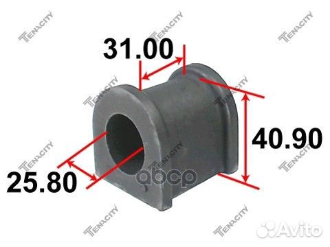 Втулка стабилизатора Tenacity (1097) asbto1039