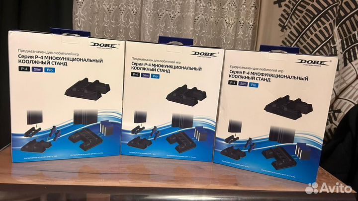 Станция с функцией охлождения PS4 / Slim / Pro