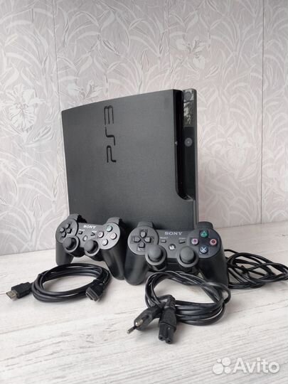 Sony PS3 slim 30игр прошитая