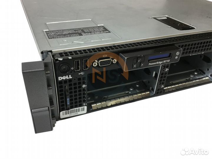 Сервер dell R710 6LFF 2x X5550 16GB